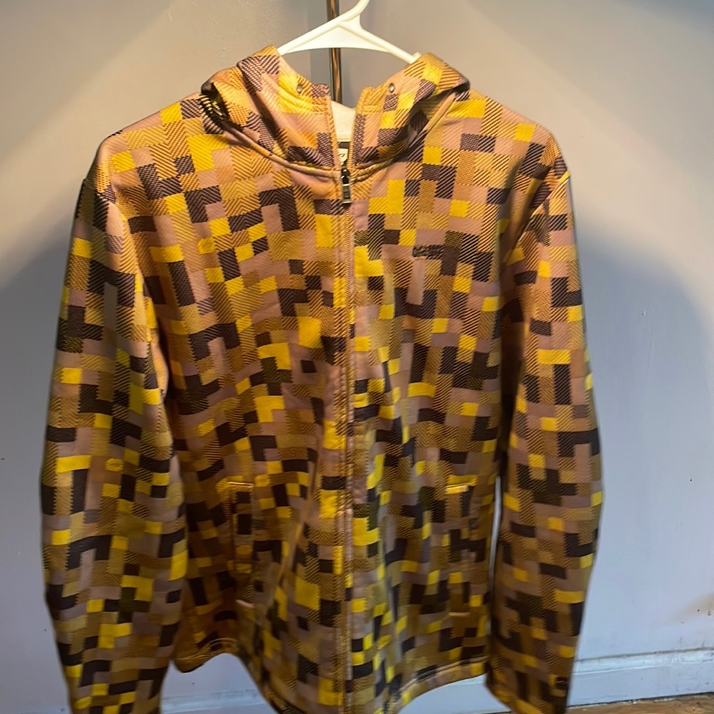 Yellow Zip Up Jacket